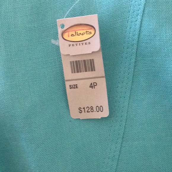 🎅🏻 Talbots NWT 4 petite dress fully lined dress - Picture 6 of 7